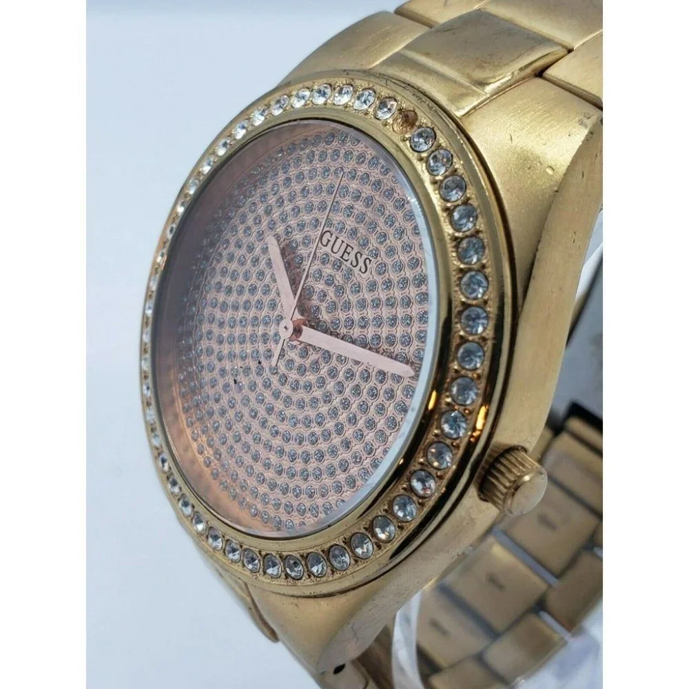Authentic GUESS ROSE GOLD WATCH Women's - Picture 10 of 11